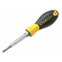 Отвертка Stanley 6 Way, с 3 двусторонними битами (0-68-012) - Топ Продаж!