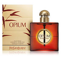 Женская парфюмированная вода Yves Saint Laurent Opium 50ml оригинал, пряный цветочный амбровый аромат