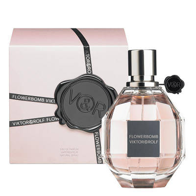 Елітна жіноча парфумована вода Viktor & Rolf Flowerbomb 50ml оригінал, квітковий пудровий аромат