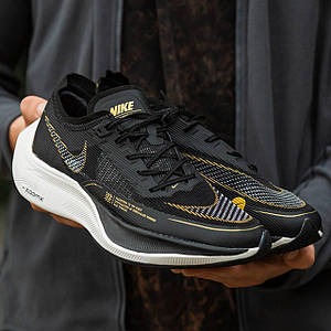 Чоловічі Кросівки Nike Air Zoom X Black Gold 42-45