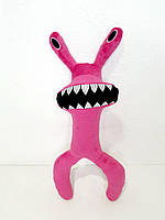 Мягкая игрушка Радужные друзья Rainbow friends Roblox Розовый монстр, 35 см