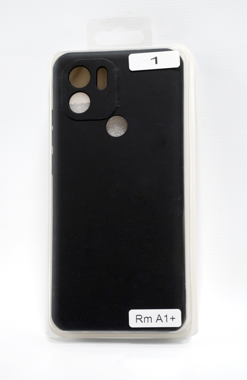 Чохол для телефону Xiaomi Redmi A1+ Silicone Original FULL №1 black (4you)