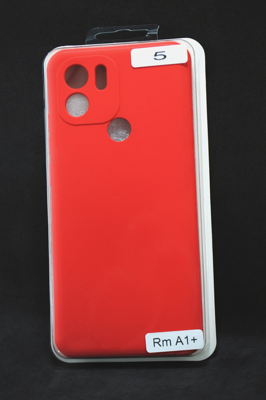 Чохол для телефону Xiaomi Redmi A1+ Silicone Original FULL №5 red (4you)