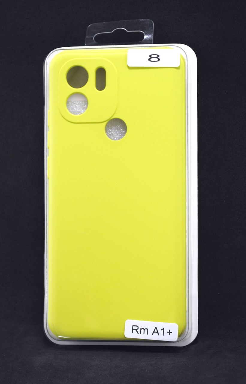 Чохол для телефону Xiaomi Redmi A1+ Silicone Original FULL №8 Yellow (4you)