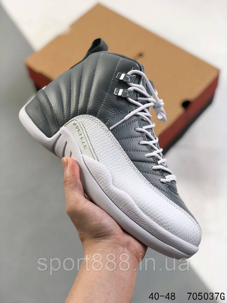 Eur40 48 Air Jordan 12 Stealth White Cool Grey XII Retro ID 1886657822 4040 Prom.ua