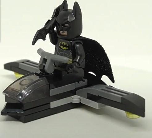 Lego Super Heroes DC Batman : фігурка конструктор Бетмен на літаку 212326, фото 1
