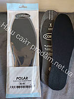 Стельки для обуви POLAR флисовая ткань на латексе Corbby 1291C