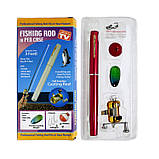 Кишенькова вудка у вигляді ручки Fish Pen Fishing Rod In Pen Case R187070, фото 6