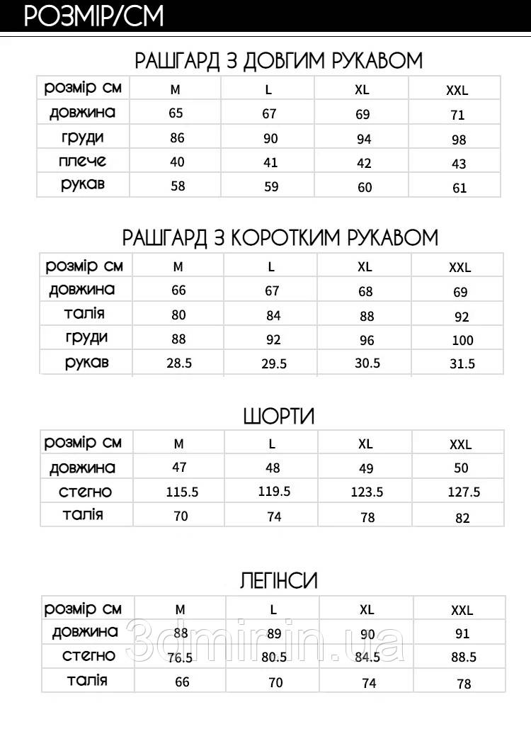 Компрессионный спортивный комплект для мужчин (рашгард, лосины, шорты) размер - М - фото 3 - id-p1886668426