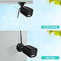 Охоронна металева WiFi IP Onvif камера Besder 7004MB-XMT801 8MP 3.6 мм. iCSee, фото 10