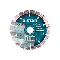 Диск алмазний для бетону Distar 1A1RSS/C3 Technic Advanced 125x22.2x2.2 мм (14315347010)