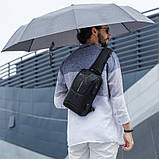 Рюкзак з однією лямкою Mark Ryden Crypto MR7039 та кодовим замком (Чорний), фото 6