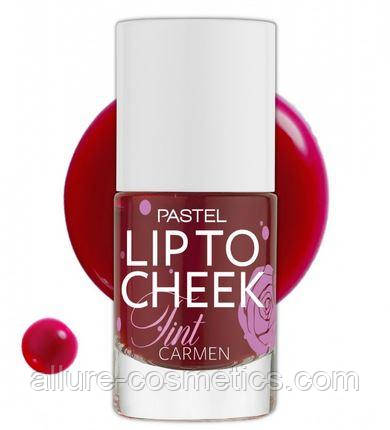 Тинт для губ і щік PASTEL Lip to Cheek tint тон 01 CARMEN