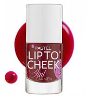 Тинт для губ и щек PASTEL Lip to Cheek tint тон 01 CARMEN