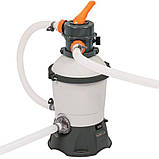 BestWay 56457 каркасний басейн 412 х 201 х 122 см, пісочний фільтр 3028 л/ч, сходи, дозатор, фото 8