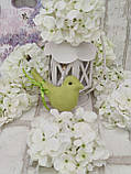 Головка гортензії декоративна біла, d квіточки  16 см, Польша, фото 6