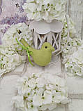 Головка гортензії декоративна біла, d квіточки  16 см, Польша, фото 2