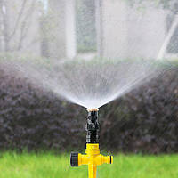 Распылитель брызгалка Lawn Sprinkler для полива огорода, газона  спринклерная система на 360 градусов и , в!