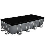 Bestway 56465 каркасний басейн 549 x 274 x 122 см, фільтр-насос, тент, сходи, фото 4