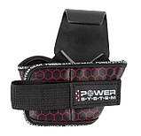 Гаки для тяги POWER SYSTEM HOKS CAMO PS-3360 BLACK/RED розмір : XL, фото 3