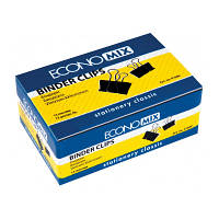 Популярний! Біндер металевий Economix 15 мм 12 шт (E41009) - Краща якість тільки на Nukleon.com.ua