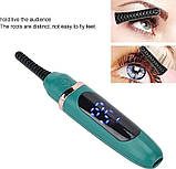 Щипці для завивки вій з підігрівом EYELASH CURLER XL-271, Керлер для вій, Електричний підкручувач, фото 7