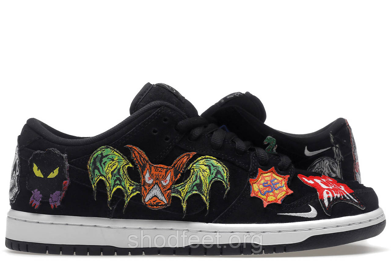 Кросівки чоловічі Nike SB Dunk Low Pro QS Neckface, фото 1