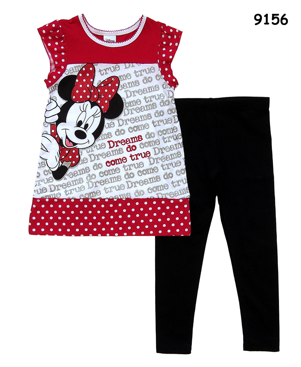 Літній костюм Minnie Mouse для дівчинки. 4, 6 років