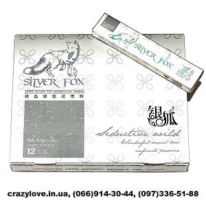 СРІБНА ЛИСИЦЯ SILVER FOX жіночий збуджувач 12 шт. / порошок
