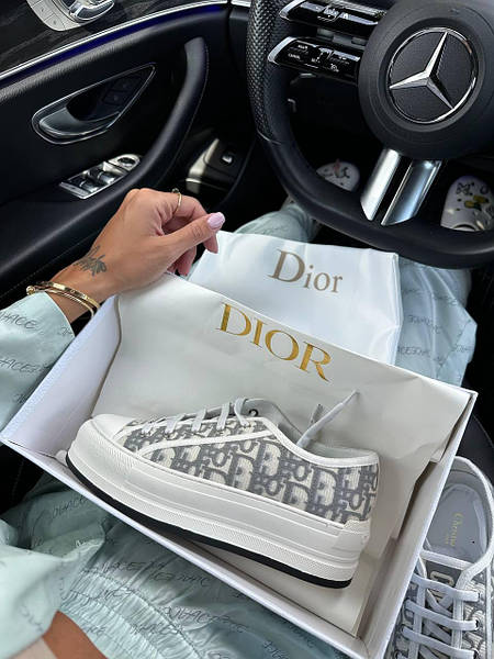 Dior B23 White Grey Platform Premium 12696