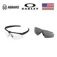 Окуляри тактичні балістичні Oakley SI Ballistic M Frame 2.0 Strike Array Clear/Grey Lens | Black Frame