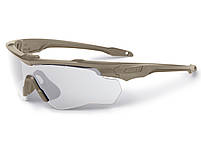 Комплект балістичних окулярів ESS Crossbow 2X Kit | Terrain Tan Frame, фото 3