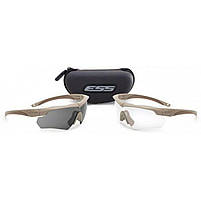 Комплект балістичних окулярів ESS Crossbow 2X Kit | Terrain Tan Frame, фото 10