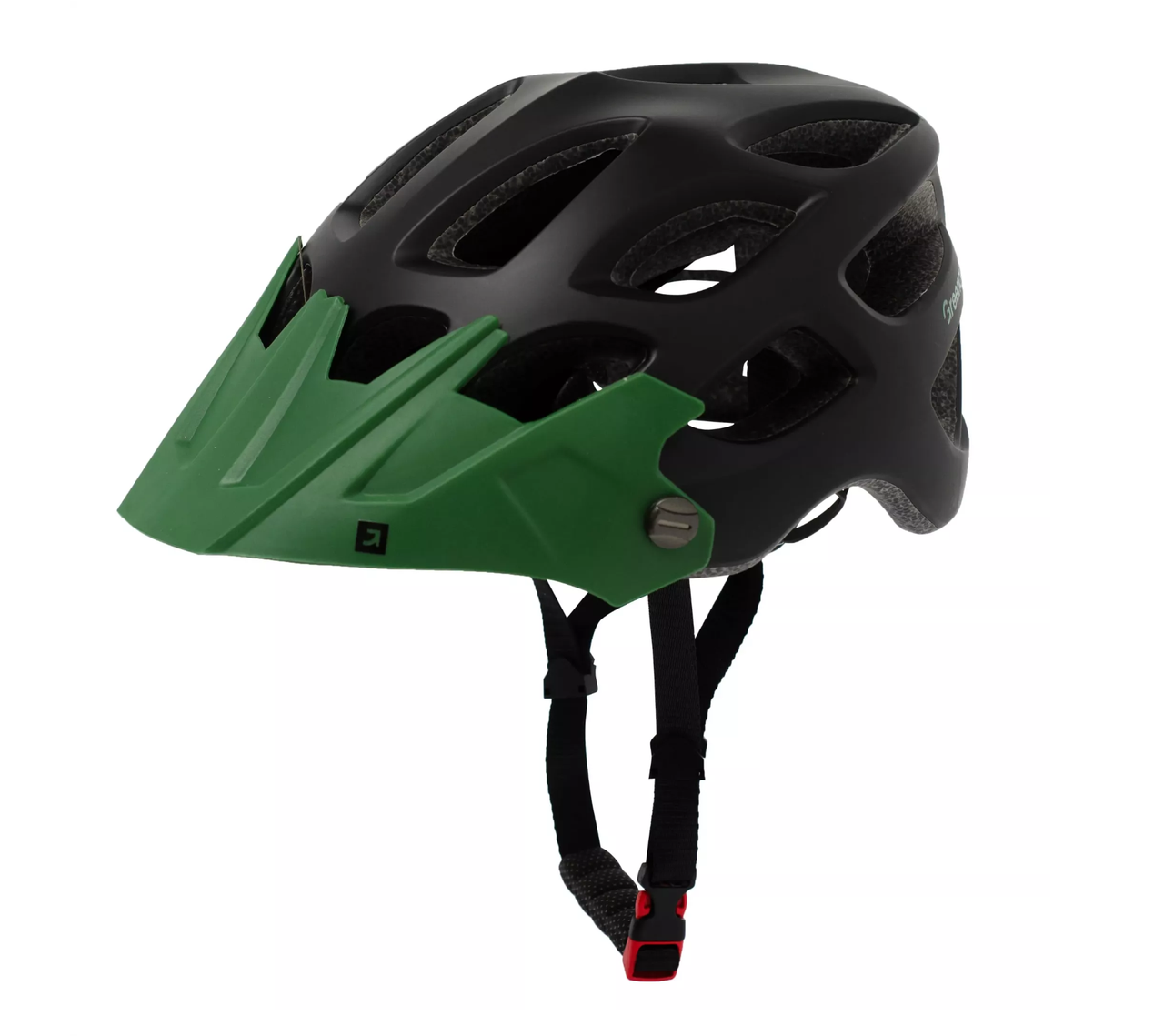 Шолом 58-61cm Green Cycle Revenge (чорний-хакі мат)