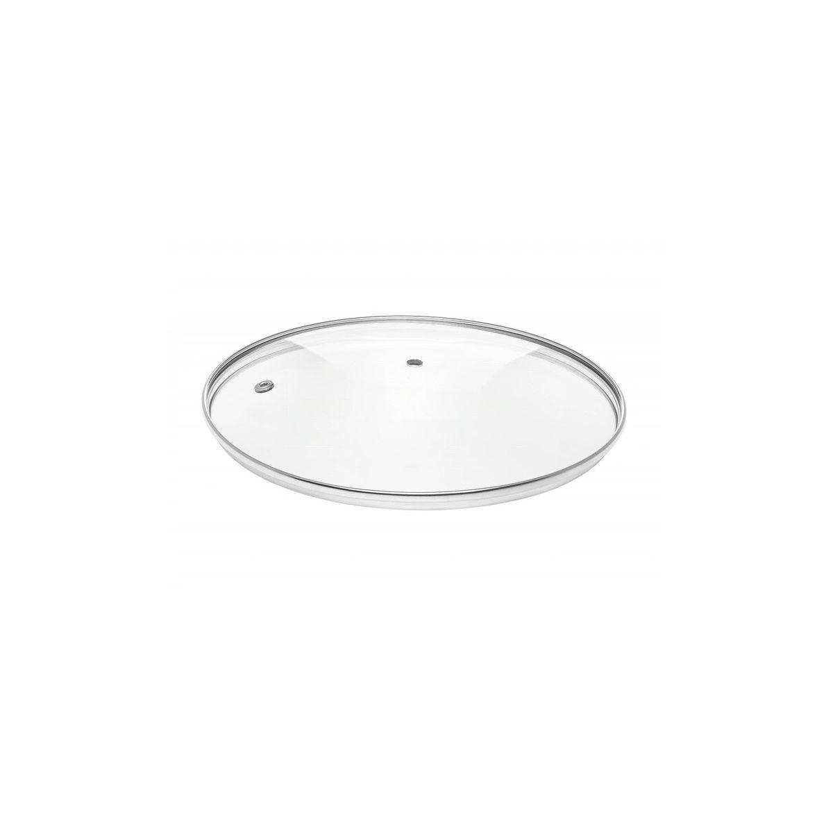 Скляна кришка 26 см (Без ручок) FRU-996