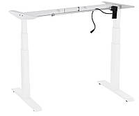 Ніжки з електромеханізмом iDesk Electric Height Adjustable 70-120 см USB White