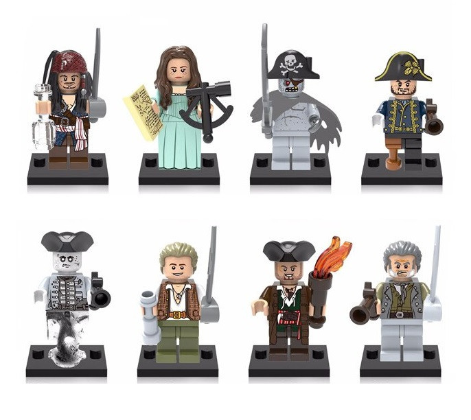 Lego pirates of the caribbean figures sales