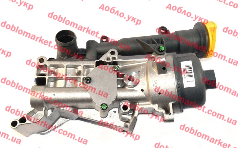 Маслоприймач-теплообмінник 1.3 MJTD 16v (55kw) Doblo 2004-2016, Арт. 55238294, 55238294, 55197216, 55210717,