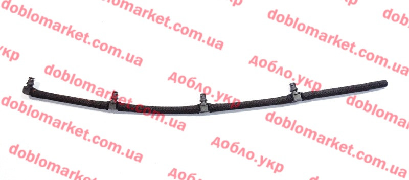 Трубка обратки форсунок 1.3 MJTD 16v Doblo 2005-2016, Арт. 55245385, 55187666, 55245385, FIAT