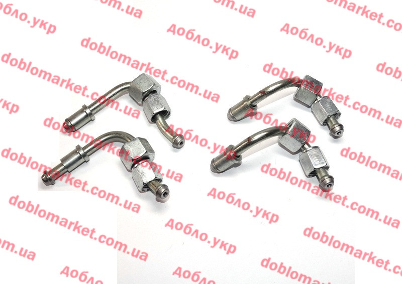 Трубки форсунок 1.3 MJTD 16v Doblo 2005-2016 (комплект 4 шт), Арт. 55204103, 55204103, FIAT