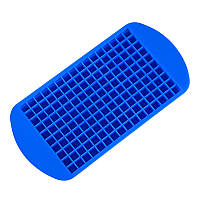 Силиконовая форма для льда CUMENSS B-1010 Blue 160 ячеек кубики емкость для замораживания воды "Lv"