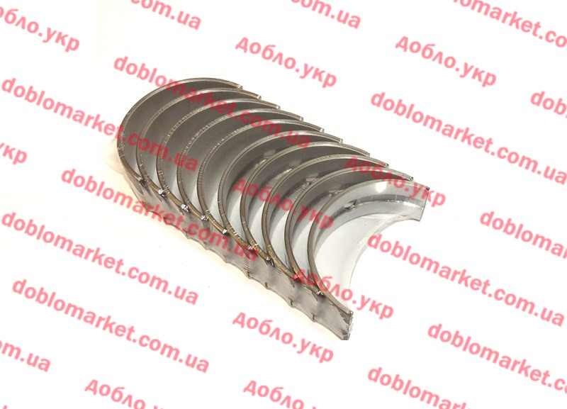 Вкладиші корінні 1.3 MJTD 16v 1РЕМ +0.10 Doblo 2004-2016, Doblo 2009-2016, Fiorino, Linea, Арт. M0197025,, фото 1