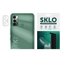 Защитная гидрогелевая пленка SKLO (на камеру) 4шт. для TECNO Camon 19 Neo