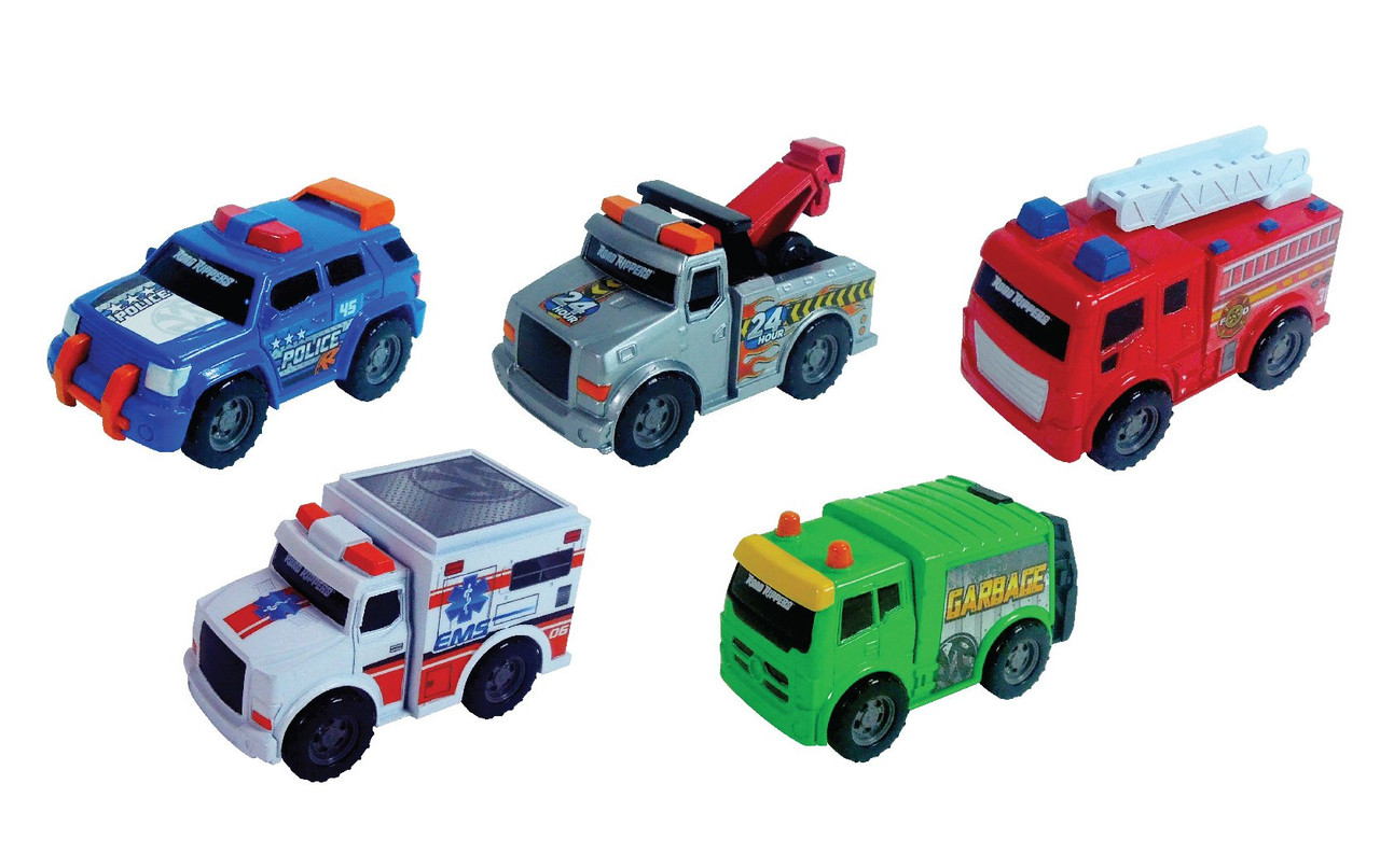 Міні-техніка "Міські служби" 5 шт Toy State 41401