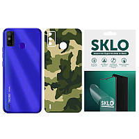 Защитная пленка SKLO Back (тыл) Camo для TECNO Spark 6 Go