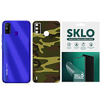 Защитная пленка SKLO Back (тыл) Camo для TECNO Spark 6 Go