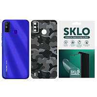 Защитная пленка SKLO Back (тыл) Camo для TECNO Spark 6 Go