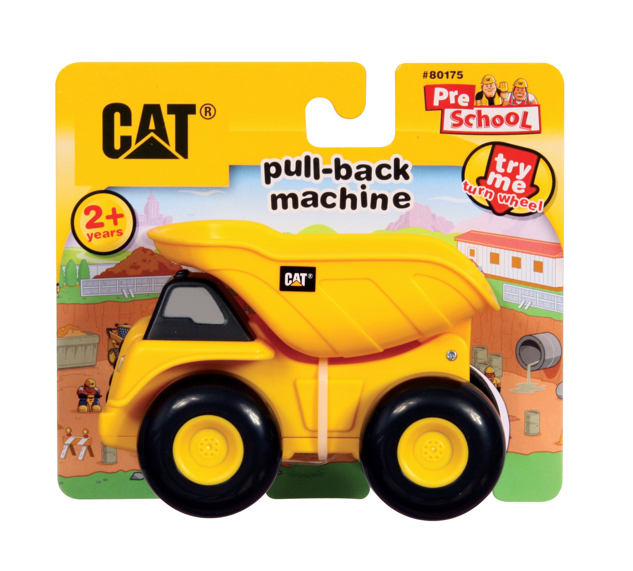 Інерційна міні-техніка Самоскид 12см CAT Toy State 80191