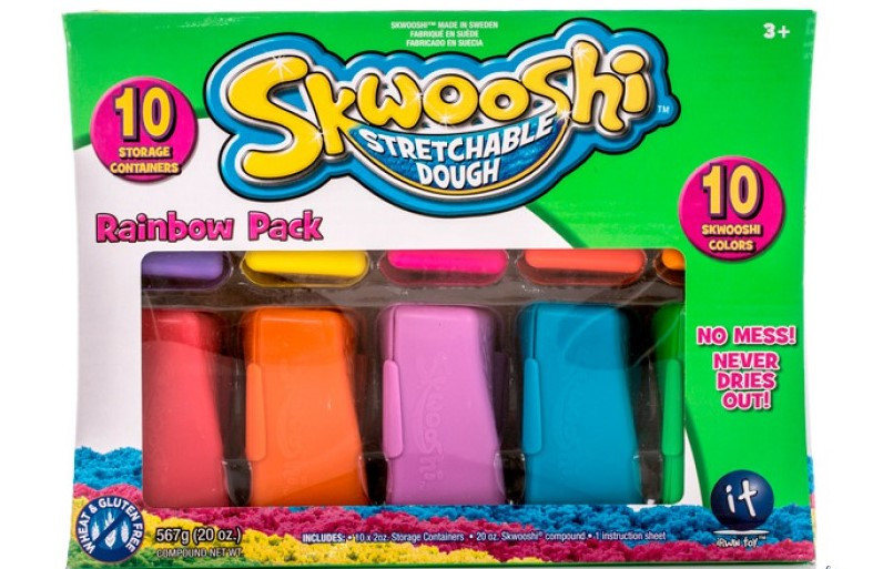 Набір для ліплення Skwooshi Веселка 10 упаковок 30012