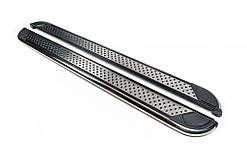 Бокові пороги Maydos V2 (2 шт., Алюміній) для Isuzu D-Max 2011-2019 рр